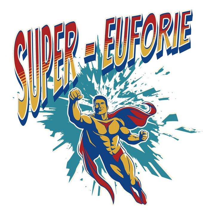Sticker Super Euforie, Autoadeziv, Cri-Flo, Marime 6 cm