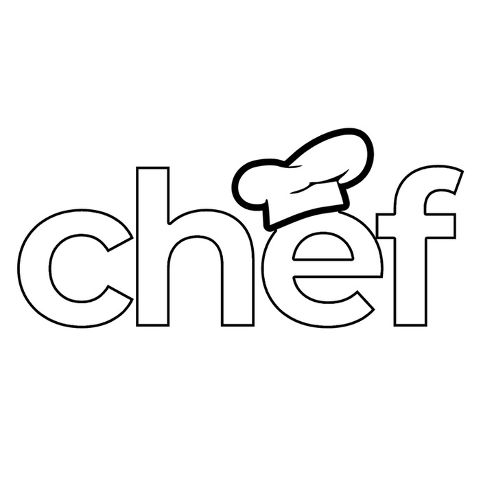 Sticker Chef, Autoadeziv, Cri-Flo, Marime 15 cm